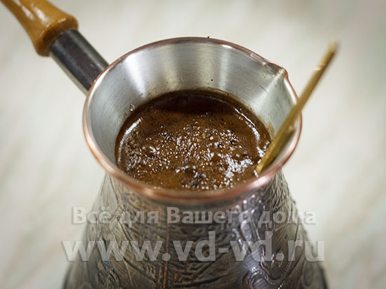 Как правильно варить молотый кофе в турке, рецепт с фото