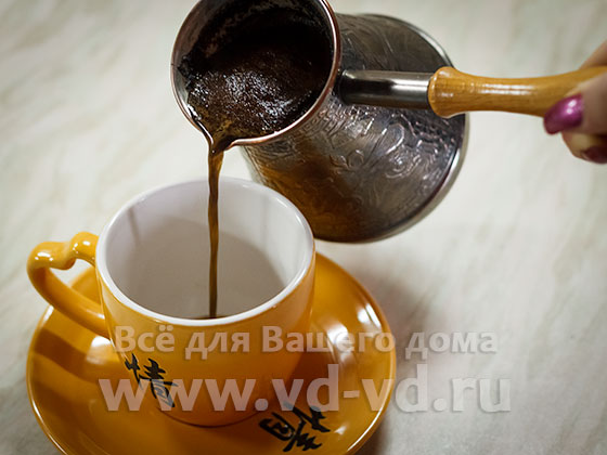 О том как правильно варить кофе в турке