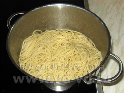 Правильные спагетти готовы