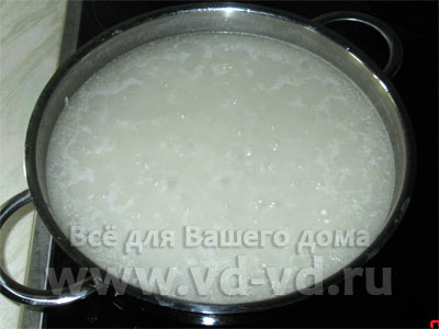 Рецепт рассыпчатого риса, рис залитый водой