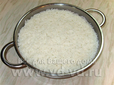 Рецепт рассыпчатого риса, готовый рис