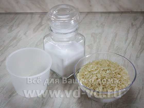 ингредиенты для риса в мультиварке скороварке