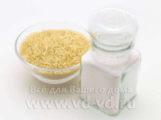 Ингредиенты для риса на пару в мультиварке